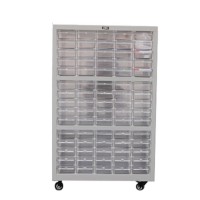 TJG Movable Economic metal frame parts storage cabinet with durable drawers