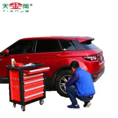 Workshop Professional Heavy Duty Mechanical Storage Garage Metal 7 Drawer Steel Roller Tool Cabinet